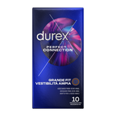 DUREX - PERFECT CONNECTION SILICONE LUBRICATION EXTRA 10 UNITS